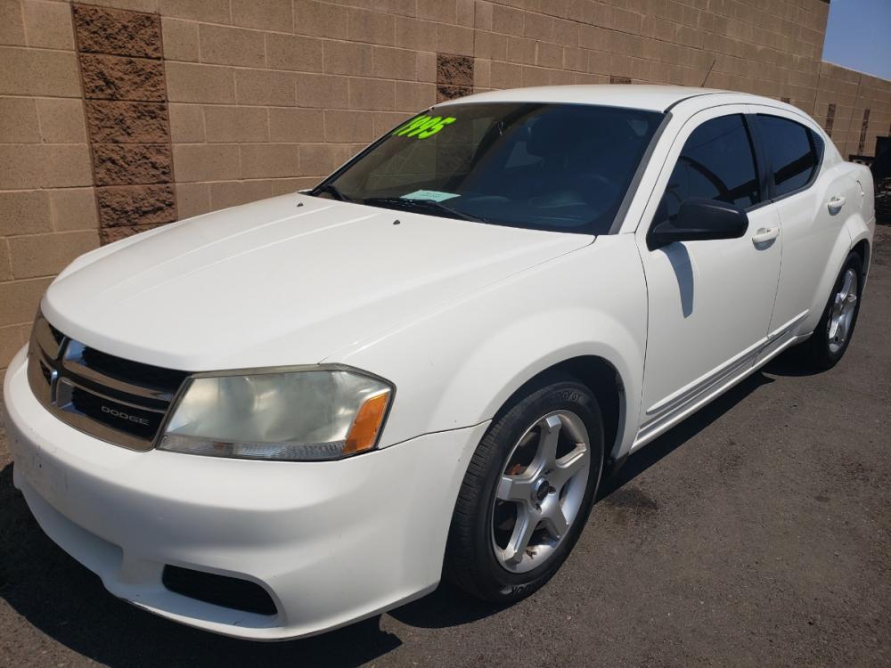 2011 WHITE /gray Dodge Avenger Express (1B3BD4FBXBN) with an 2.4L L4 DOHC 16V engine, 4-Speed Automatic transmission, located at 323 E Dunlap Ave., Phoenix, AZ, 85020, (602) 331-9000, 33.567677, -112.069000 - 2011 Dodge Avenger SE,...... EXCELLENT condition, A Real Must See!!.... No accidents, Power everything, Stereo/cd player, Ice cold ac, Clean gray interior with gray cloth seats in near perfect condition, power windows, power door locks, clean Arizona title, Runs and Drives Excellent. Very clean insi - Photo #0