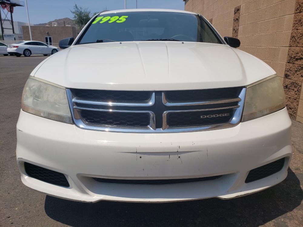 2011 WHITE /gray Dodge Avenger Express (1B3BD4FBXBN) with an 2.4L L4 DOHC 16V engine, 4-Speed Automatic transmission, located at 323 E Dunlap Ave., Phoenix, AZ, 85020, (602) 331-9000, 33.567677, -112.069000 - 2011 Dodge Avenger SE,...... EXCELLENT condition, A Real Must See!!.... No accidents, Power everything, Stereo/cd player, Ice cold ac, Clean gray interior with gray cloth seats in near perfect condition, power windows, power door locks, clean Arizona title, Runs and Drives Excellent. Very clean insi - Photo #1