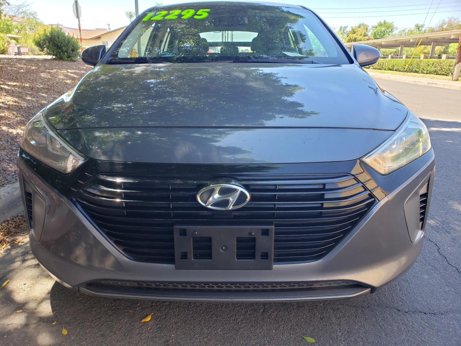 2019 /gray and lite gray Hyundai Ioniq Hybrid Blue (KMHC65LC7KU) with an 1.6L L4 DOHC 16V HYBRID engine, 6A transmission, located at 323 E Dunlap Ave., Phoenix, AZ, 85020, (602) 331-9000, 33.567677, -112.069000 - 2019 Hyundai Ioniq Hybrid,......A Must See!! No accidents, Ice cold AC. The car is gorgeous inside and out. Power windows, Power door locks, Touch screen Stereo, Phone sync, Bluetooth, Satellite compatible, backup camera, Beautiful gray and lite gray interior with dark gray cloth seats in near perfe - Photo #1