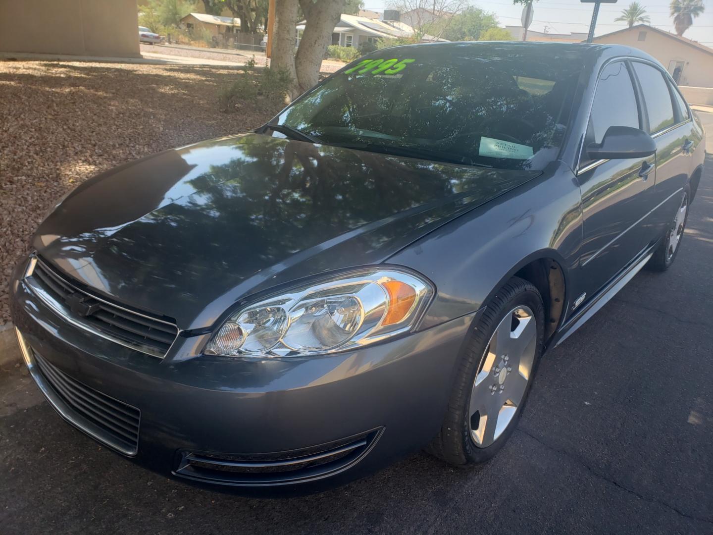 2010 /gray and black Chevrolet Impala lt (2G1WB5EK7A1) with an 3.5L V6 DOHC 24V engine, 4-Speed Automatic transmission, located at 323 E Dunlap Ave., Phoenix, AZ, 85020, (602) 331-9000, 33.567677, -112.069000 - 2010 Chevrolet Impala LT,....... EXCELLENT condition,....ONLY 104K MILES....... A Real Must See!!.... No accidents, Power everything, Ice cold ac, Clean Gray and Black interior with Black leather seats in near perfect condition, power windows, power door locks, Stereo/CD Player, blue tooth, phone sy - Photo#0