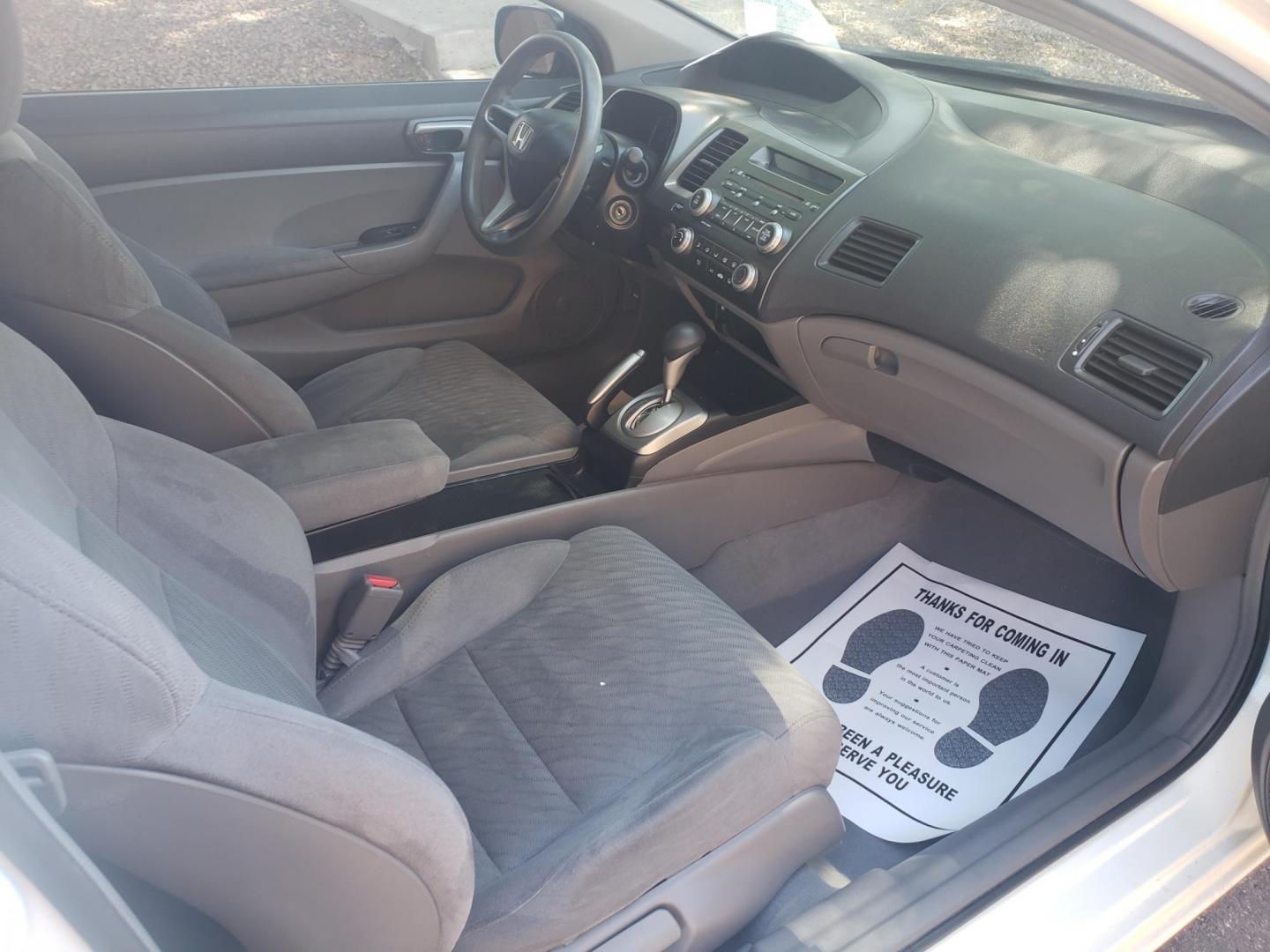 2010 Honda Civic LX Coupe 5-Speed AT (2HGFG1B6XAH) with an 1.8L L4 SOHC 16V engine, 5-Speed Automatic transmission, located at 323 E Dunlap Ave., Phoenix, AZ, 85020, (602) 331-9000, 33.567677, -112.069000 - Photo#12