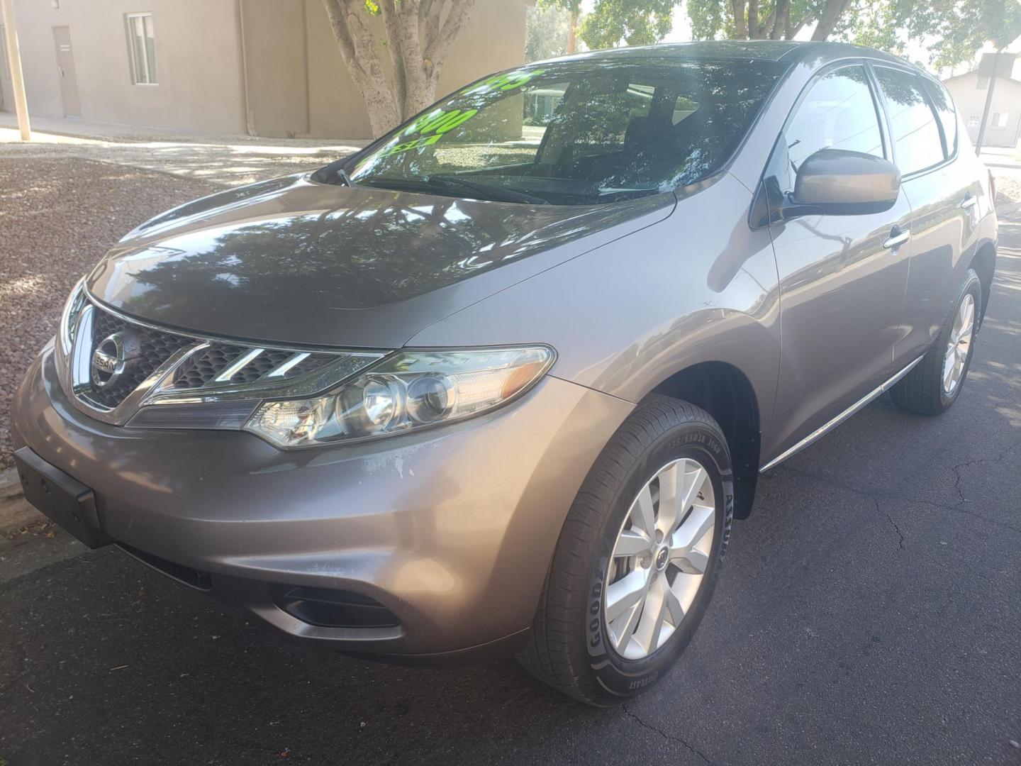 2014 /gray and black Nissan Murano SL AWD (JN8AZ1MW1EW) with an 3.5L V6 DOHC 24V engine, Continuously Variable Transmission transmission, located at 323 E Dunlap Ave., Phoenix, AZ, 85020, (602) 331-9000, 33.567677, -112.069000 - 2014 Nissan Murano SL AWD,……..EXCELLENT condition,......Ice Cold A/C, Clean Black and gray interior with black cloth seats in near perfect condition, New brakes, Tune up, Stereo/CD Player, Bluetooth, Phone sync, This suv is gorgeous inside and out, Incredible gas mileage! Arizona title , Runs a - Photo#0