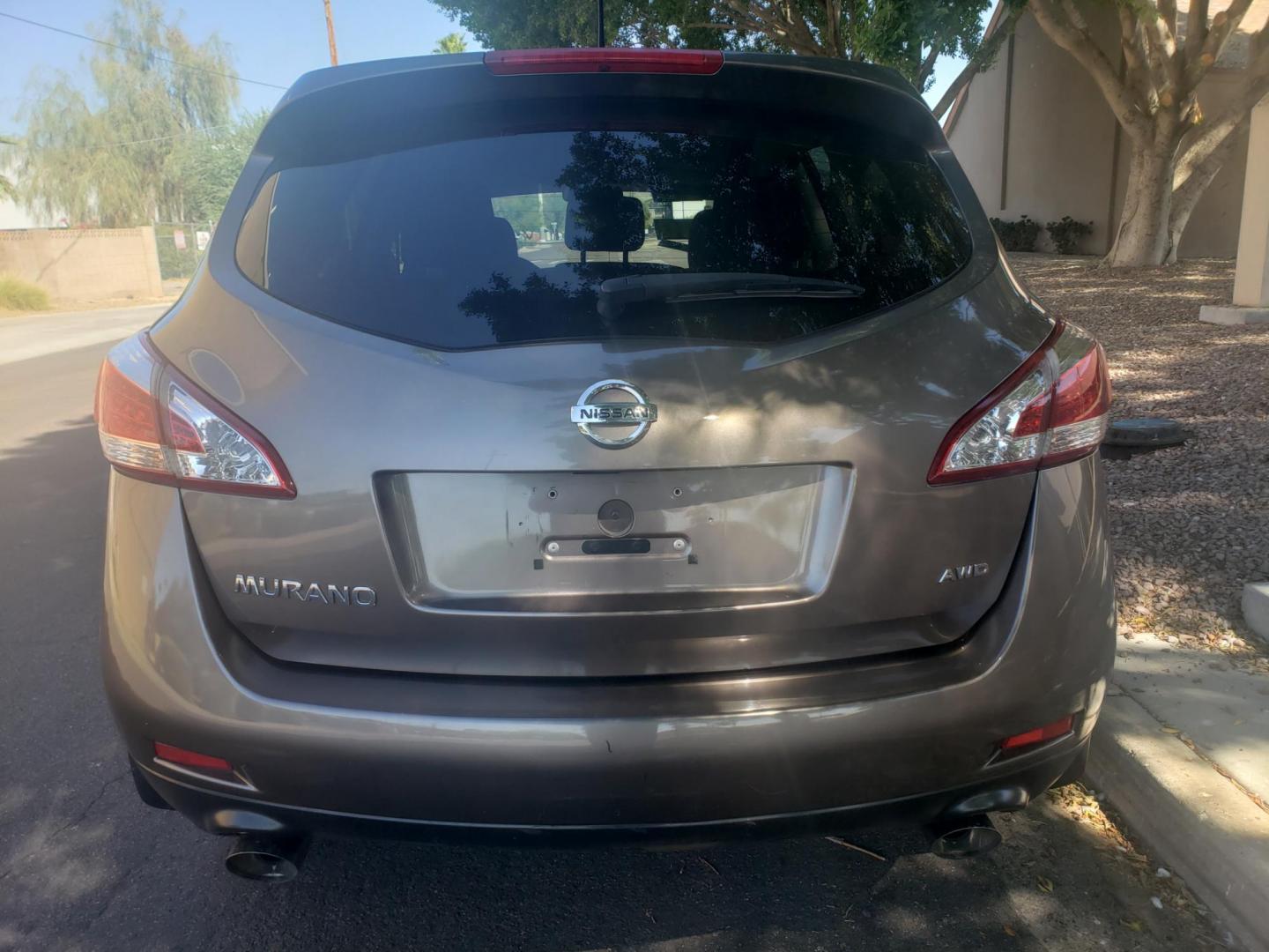 2014 /gray and black Nissan Murano SL AWD (JN8AZ1MW1EW) with an 3.5L V6 DOHC 24V engine, Continuously Variable Transmission transmission, located at 323 E Dunlap Ave., Phoenix, AZ, 85020, (602) 331-9000, 33.567677, -112.069000 - 2014 Nissan Murano SL AWD,……..EXCELLENT condition,......Ice Cold A/C, Clean Black and gray interior with black cloth seats in near perfect condition, New brakes, Tune up, Stereo/CD Player, Bluetooth, Phone sync, This suv is gorgeous inside and out, Incredible gas mileage! Arizona title , Runs a - Photo#7