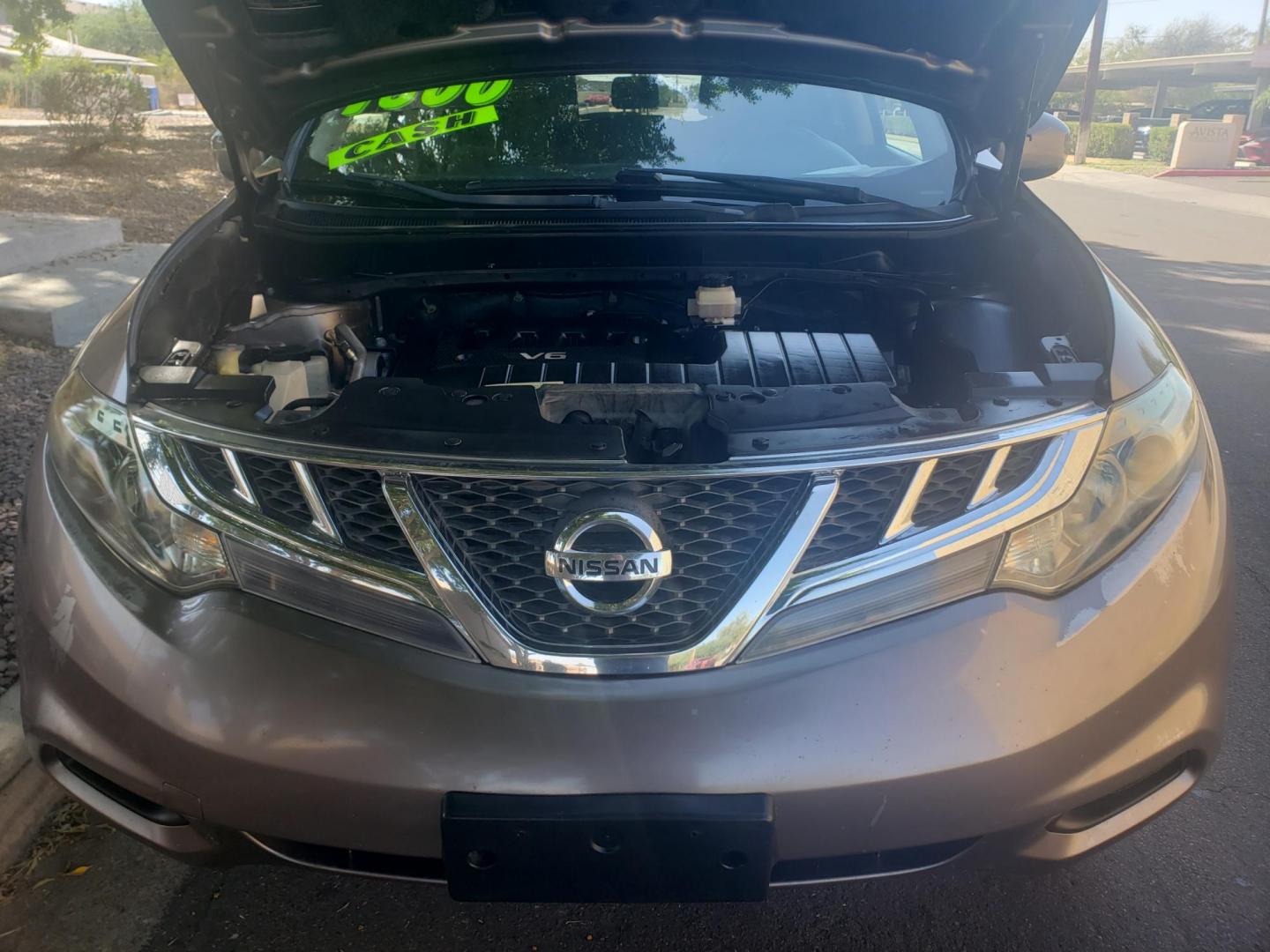 2014 /gray and black Nissan Murano SL AWD (JN8AZ1MW1EW) with an 3.5L V6 DOHC 24V engine, Continuously Variable Transmission transmission, located at 323 E Dunlap Ave., Phoenix, AZ, 85020, (602) 331-9000, 33.567677, -112.069000 - 2014 Nissan Murano SL AWD,……..EXCELLENT condition,......Ice Cold A/C, Clean Black and gray interior with black cloth seats in near perfect condition, New brakes, Tune up, Stereo/CD Player, Bluetooth, Phone sync, This suv is gorgeous inside and out, Incredible gas mileage! Arizona title , Runs a - Photo#17