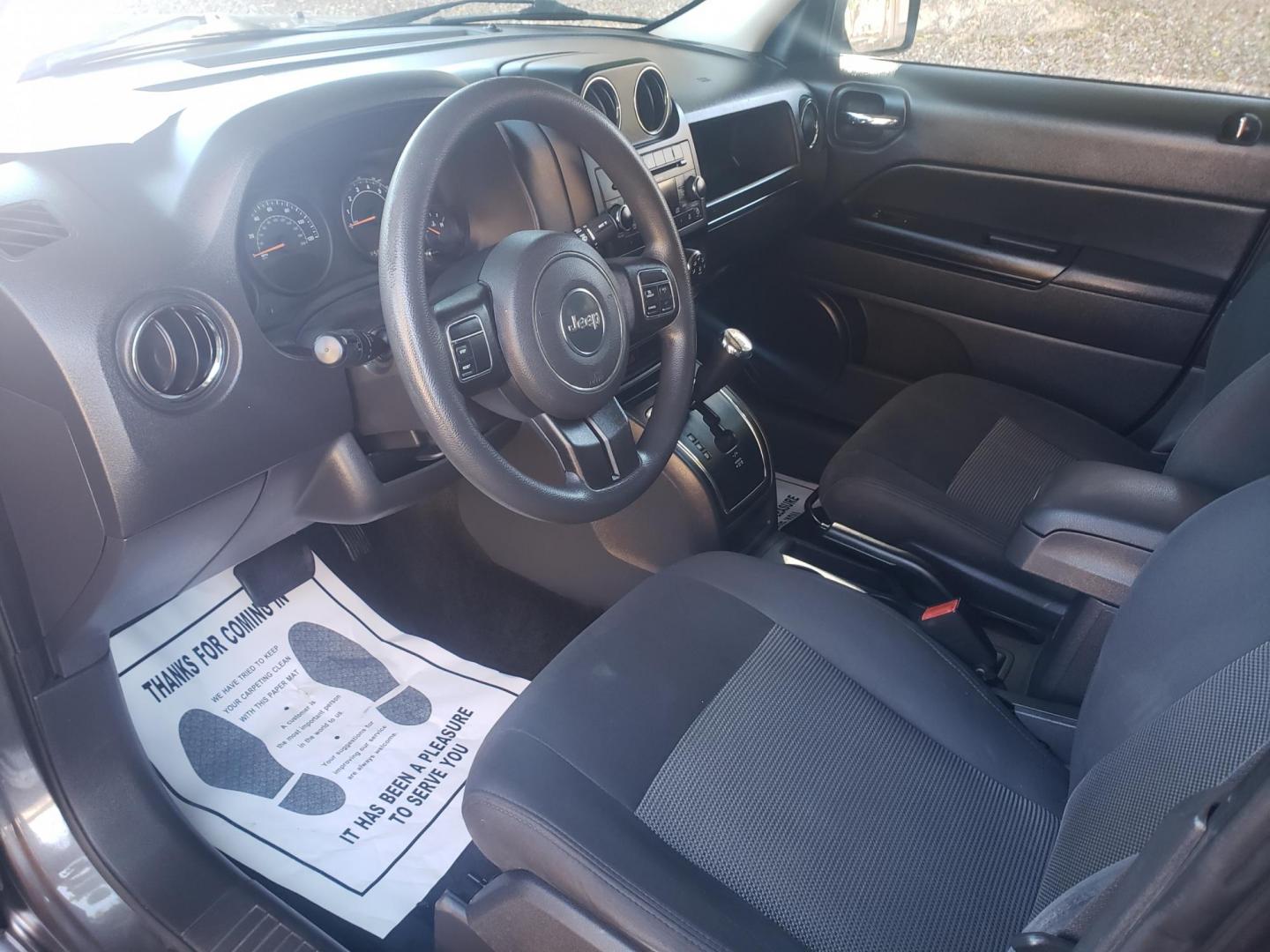 2017 gray /gray and black Jeep Patriot Sport 2WD (1C4NJPBA1HD) with an 2.0L L4 DOHC 16V engine, automatic transmission, located at 323 E Dunlap Ave., Phoenix, AZ, 85020, (602) 331-9000, 33.567677, -112.069000 - 2017 Jeep Patriot Sport 2WD,…….Ice Cold A/C, Clean gray and black interior with gray cloth seats in good condition, New brakes, Tune up, Stereo/CD Player, Bluetooth, Phone sync, Satellite compatible, This SUV is gorgeous inside and out, Incredible gas mileage! Arizona title , Runs and Drives E - Photo#9