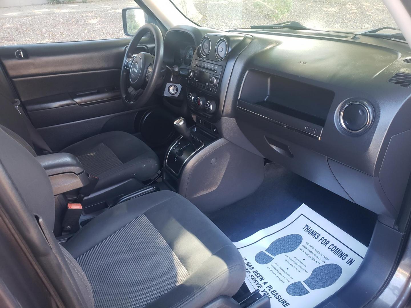 2017 gray /gray and black Jeep Patriot Sport 2WD (1C4NJPBA1HD) with an 2.0L L4 DOHC 16V engine, automatic transmission, located at 323 E Dunlap Ave., Phoenix, AZ, 85020, (602) 331-9000, 33.567677, -112.069000 - 2017 Jeep Patriot Sport 2WD,…….Ice Cold A/C, Clean gray and black interior with gray cloth seats in good condition, New brakes, Tune up, Stereo/CD Player, Bluetooth, Phone sync, Satellite compatible, This SUV is gorgeous inside and out, Incredible gas mileage! Arizona title , Runs and Drives E - Photo#13