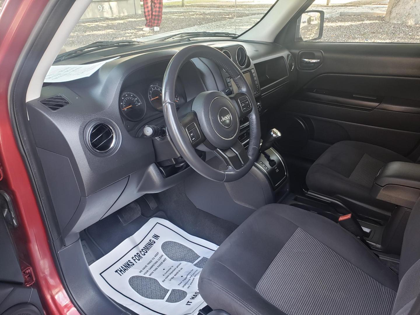 2017 red /gray and lite gray Jeep Patriot Latitude 2WD (1C4NJPFB0HD) with an 2.4L L4 DOHC 16V engine, automatic transmission, located at 323 E Dunlap Ave., Phoenix, AZ, 85020, (602) 331-9000, 33.567677, -112.069000 - 2017 Jeep Patriot Latitude 2WD,…….Ice Cold A/C, Clean gray and lite gray interior with gray cloth seats in good condition, New brakes, Tune up, touch screen Stereo/CD Player, Bluetooth, Phone sync, Satellite compatible, backup camera, This SUV is gorgeous inside and out, Incredible gas mileage! - Photo#9