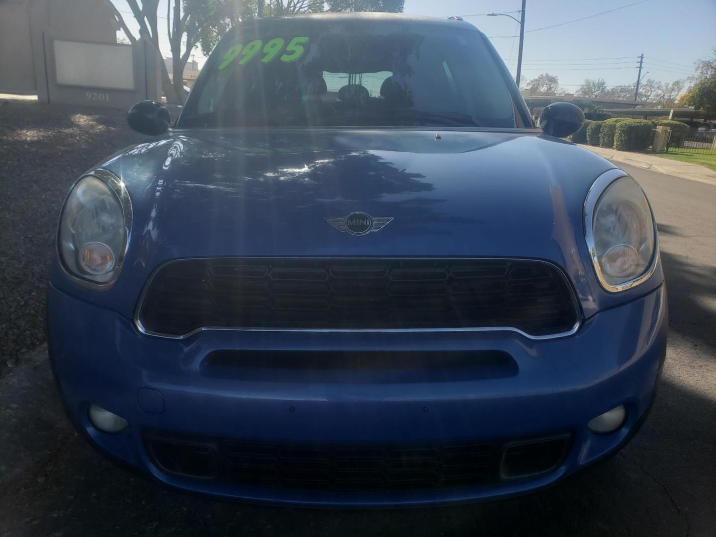 2013 BLUE /gray and black Mini Countryman S ALL4 (WMWZC5C55DW) with an 1.6L L4 DOHC 16V TURBO engine, manuel transmission, located at 323 E Dunlap Ave., Phoenix, AZ, 85020, (602) 331-9000, 33.567677, -112.069000 - 2013 MINI Cooper S,.......EXCELLENT CONDITION........A REAL MUST SEE.....ONLY 105K MILES,....Ice Clod AC...Stereo/CD Player, phone sync, Bluetooth, Gray and black interior with black leather seats in near perfect condition....Runs and Drives Excellent. passed emissions...... Call or text Jody 602-44 - Photo#1