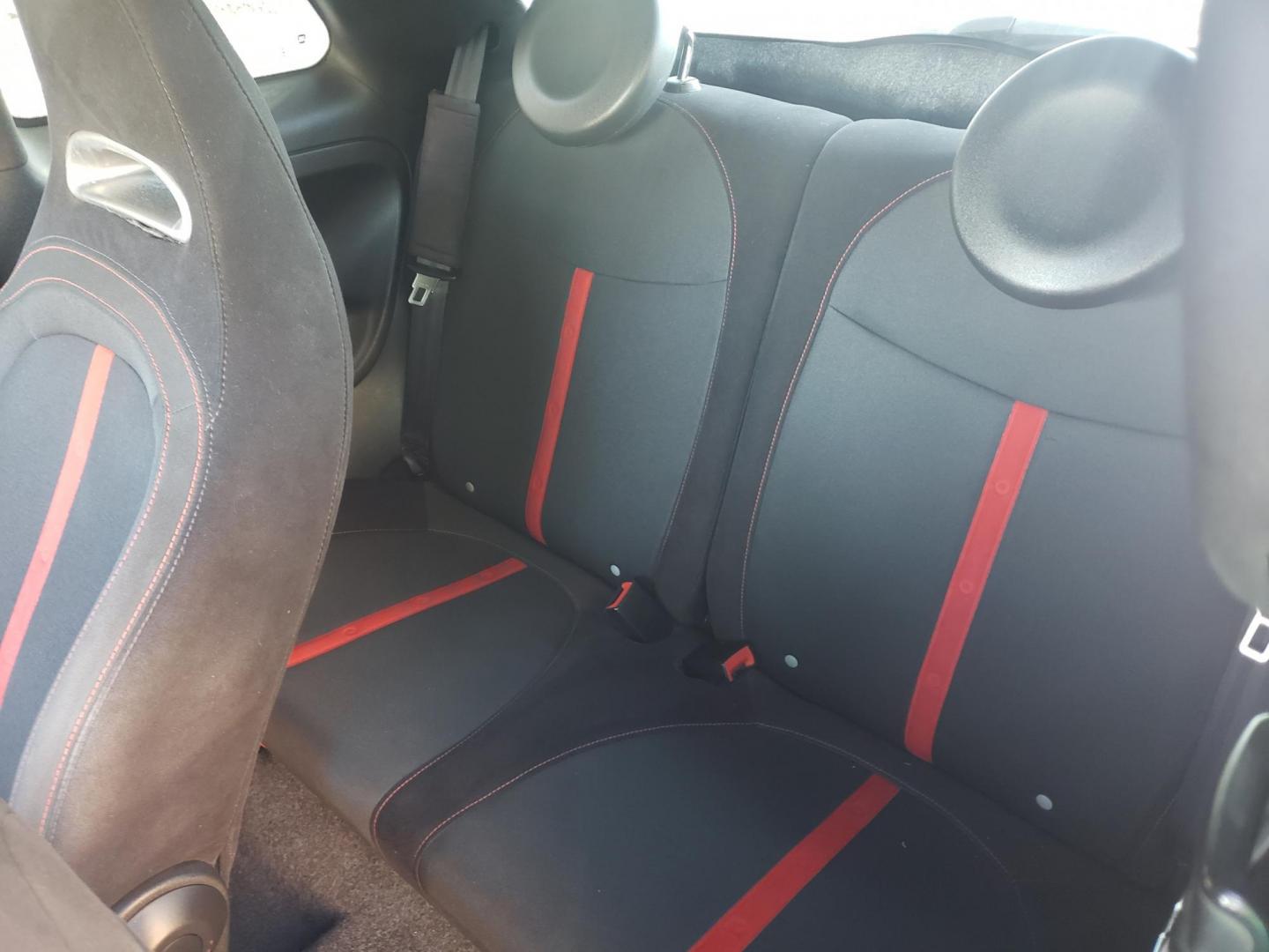 2013 black /black and red Fiat 500 Abarth Hatchback (3C3CFFFH1DT) with an 1.4L L4 engine, 5-Speed Manual transmission, located at 323 E Dunlap Ave., Phoenix, AZ, 85020, (602) 331-9000, 33.567677, -112.069000 - 2013 Fiat 500 Abarth Hatchback,........EXCELLENT condition, A Real Must See!!.... ONLY 129K miles..... Ice cold A/C, No accidents, Power everything, Kenwood Stereo/cd player, Phone sync, Bluetooth, Clean black and red interior with black and red cloth seats in near perfect condition, power windows, - Photo#10