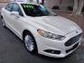 2013 WHITE /gray and black Ford Fusion Hybrid SE (3FA6P0LU4DR) with an 2.0L L4 DOHC 16V HYBRID engine, CVT transmission, located at 323 E Dunlap Ave., Phoenix, AZ, 85020, (602) 331-9000, 33.567677, -112.069000 - Photo#2