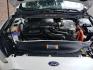 2013 WHITE /gray and black Ford Fusion Hybrid SE (3FA6P0LU4DR) with an 2.0L L4 DOHC 16V HYBRID engine, CVT transmission, located at 323 E Dunlap Ave., Phoenix, AZ, 85020, (602) 331-9000, 33.567677, -112.069000 - Photo#19