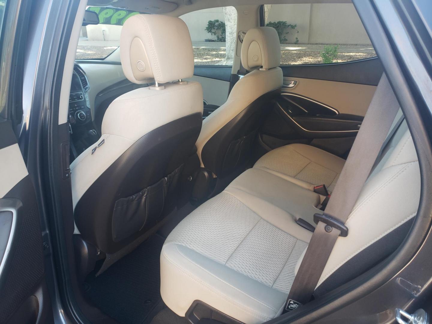 2017 gray /Tan and black Hyundai Santa Fe Sport 2.4 FWD (5XYZU3LBXHG) with an 2.4L L4 DOHC 16V engine, 6A transmission, located at 323 E Dunlap Ave., Phoenix, AZ, 85020, (602) 331-9000, 33.567677, -112.069000 - 2017 Hyundai Santa Fe Sport 2.4 FWD,.......EXCELLENT condition,.... Ice Cold A/C, Tan and black interior with tan cloth seats in near perfect condition, New brakes, Tune up, Touch screen Stereo/CD Player, Bluetooth, Phone sync, Backup camera, Satellite compatible, This suv is gorgeous inside and ou - Photo#14
