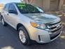2013 silver /gray and black Ford Edge SE FWD (2FMDK3GC1DB) with an 3.5L V6 DOHC 24V engine, 6-Speed Automatic transmission, located at 323 E Dunlap Ave., Phoenix, AZ, 85020, (602) 331-9000, 33.567677, -112.069000 - Photo#2