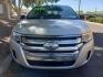 2013 silver /gray and black Ford Edge SE FWD (2FMDK3GC1DB) with an 3.5L V6 DOHC 24V engine, 6-Speed Automatic transmission, located at 323 E Dunlap Ave., Phoenix, AZ, 85020, (602) 331-9000, 33.567677, -112.069000 - Photo#1