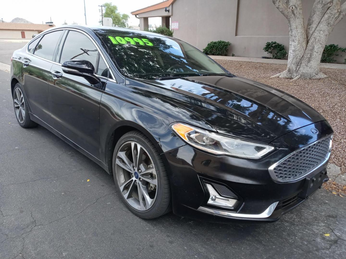 2020 black /black Ford Fusion Titanium AWD (3FA6P0D96LR) with an 2.0L L4 DOHC 16V engine, 6A transmission, located at 323 E Dunlap Ave., Phoenix, AZ, 85020, (602) 331-9000, 33.567677, -112.069000 - 2020 Ford Fusion Titanium AWD,........EXCELLENT condition, A Real Must See!!.... No accidents, Power everything, Touch screen Stereo/cd player, Phone sync, Bluetooth, Satellite compatible, Navigation, Backup camera, Ice cold ac, Clean Black interior with Black leather seats in near perfect condition - Photo#2