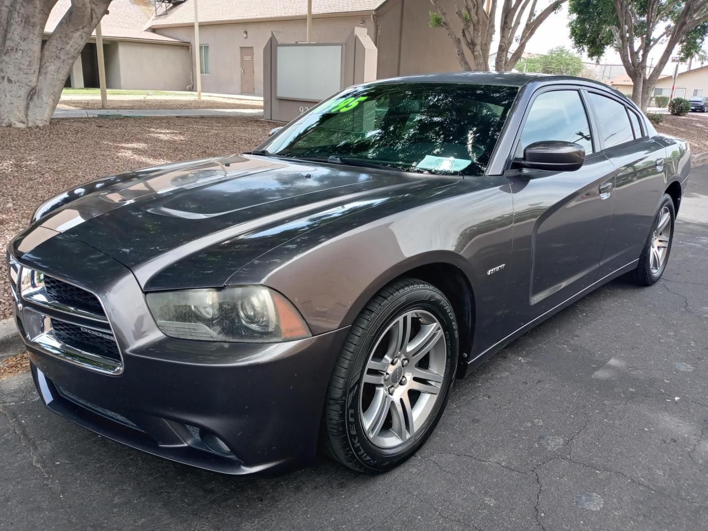 2014 gray /black Dodge Charger R/T (2C3CDXCT1EH) with an 5.7L V8 OHV 16V engine, 5-Speed Automatic transmission, located at 323 E Dunlap Ave., Phoenix, AZ, 85020, (602) 331-9000, 33.567677, -112.069000 - 2014 Dodge Charger R/T,........EXCELLENT condition, A Real Must See!!.... No accidents, Power everything, Touch screen Stereo/cd player, Phone sync, Bluetooth, Satellite compatible, Ice cold ac, Clean Black interior with Black cloth seats in near perfect condition, power windows, power door locks, - Photo#0