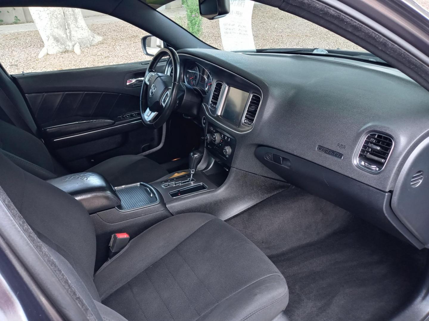 2014 gray /black Dodge Charger R/T (2C3CDXCT1EH) with an 5.7L V8 OHV 16V engine, 5-Speed Automatic transmission, located at 323 E Dunlap Ave., Phoenix, AZ, 85020, (602) 331-9000, 33.567677, -112.069000 - 2014 Dodge Charger R/T,........EXCELLENT condition, A Real Must See!!.... No accidents, Power everything, Touch screen Stereo/cd player, Phone sync, Bluetooth, Satellite compatible, Ice cold ac, Clean Black interior with Black cloth seats in near perfect condition, power windows, power door locks, - Photo#12