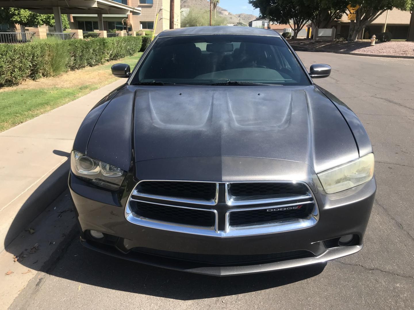 2014 gray /black Dodge Charger R/T (2C3CDXCT1EH) with an 5.7L V8 OHV 16V engine, 5-Speed Automatic transmission, located at 323 E Dunlap Ave., Phoenix, AZ, 85020, (602) 331-9000, 33.567677, -112.069000 - 2014 Dodge Charger R/T,........ A Real Must See!!.... Power everything, Touch screen Stereo/cd player, Phone sync, Bluetooth, Satellite compatible, Ice cold ac, Clean Black interior, power windows, power door locks, clean Arizona title, Runs and Drives Excellent. Very clean inside and out, Any q- Photo#3