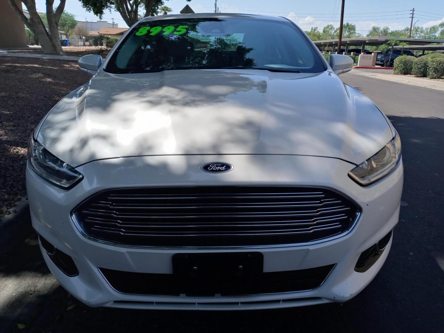 2015 WHITE /white and black Ford Fusion Energi Titanium (3FA6P0SU5FR) with an 2.0L L4 DOHC 16V HYBRID engine, Continuously Variable Transmission transmission, located at 323 E Dunlap Ave., Phoenix, AZ, 85020, (602) 331-9000, 33.567677, -112.069000 - 2015 Ford Fusion Energi Titanium,........EXCELLENT condition, A Real Must See!!.... No accidents, Power everything, Touch screen Stereo/cd player, Phone sync, Bluetooth, Satellite compatible, Backup camera, Ice cold ac, Clean Black and white interior with white leather seats in near perfect conditio - Photo#1