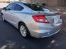 2012 silver /gray Honda Civic LX Coupe 5-Speed AT (2HGFG3B85CH) with an 2.3L L4 SOHC 16V engine, 5-Speed Automatic transmission, located at 323 E Dunlap Ave., Phoenix, AZ, 85020, (602) 331-9000, 33.567677, -112.069000 - Photo#5