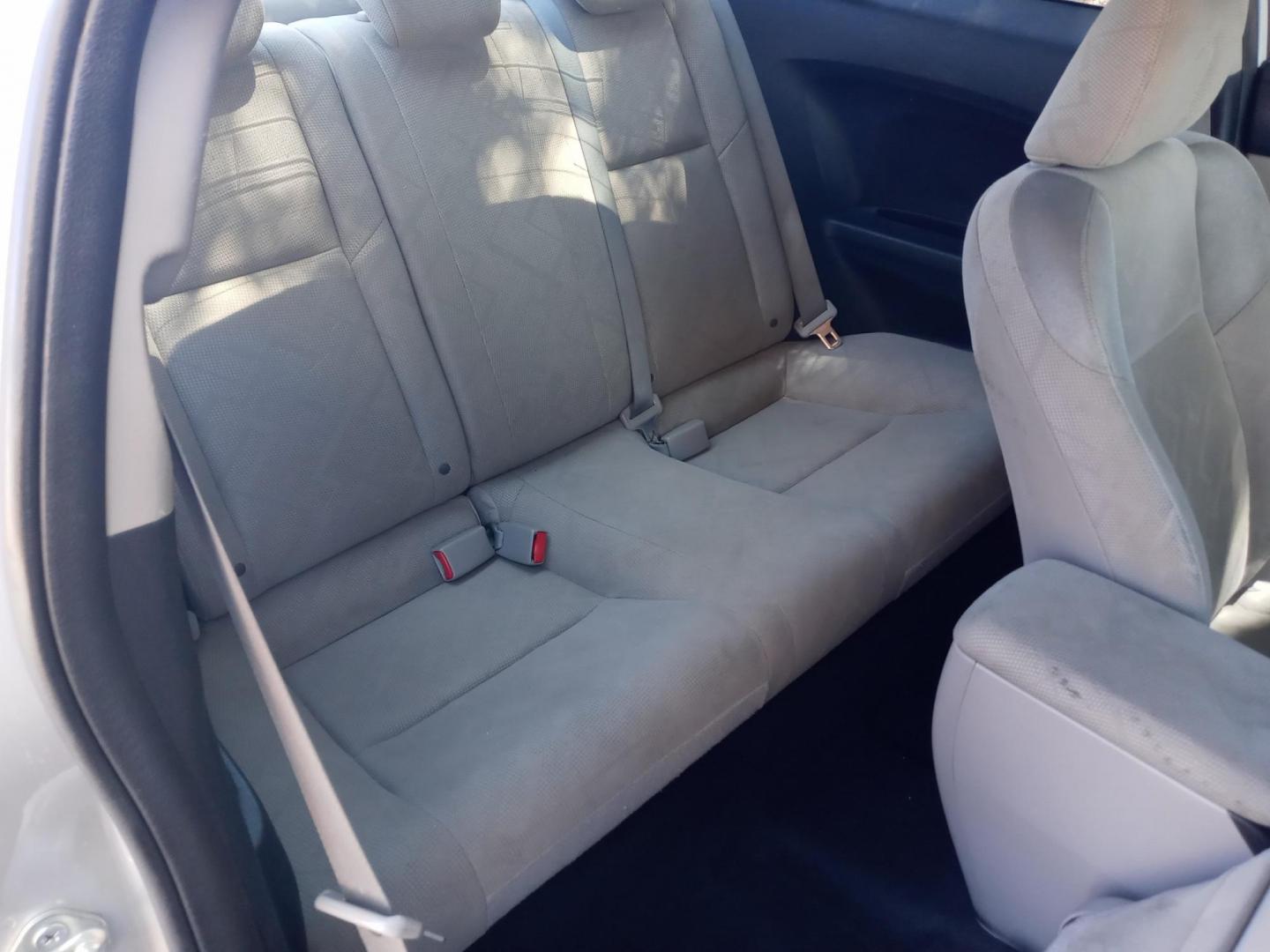 2012 silver /gray Honda Civic LX Coupe 5-Speed AT (2HGFG3B85CH) with an 2.3L L4 SOHC 16V engine, 5-Speed Automatic transmission, located at 323 E Dunlap Ave., Phoenix, AZ, 85020, (602) 331-9000, 33.567677, -112.069000 - Photo#13