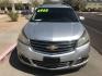 2014 silver /gray and black Chevrolet Traverse LTZ FWD (1GNKRJKD1EJ) with an 3.6L V6 DOHC 24V engine, 6-Speed Automatic transmission, located at 323 E Dunlap Ave., Phoenix, AZ, 85020, (602) 331-9000, 33.567677, -112.069000 - 2014 Chevrolet Traverse LTZ 2WD,........Automatic with 3RD ROW SEATING, Cold A/C, Silver with black leather seats, Touch screen Stereo, Bluetooth, Phone sync, Back-up camera, Satellite compatible, This family suv is in good condition, Clean title , .....passed emissions.....Call or text Dave 602-3 - Photo#3