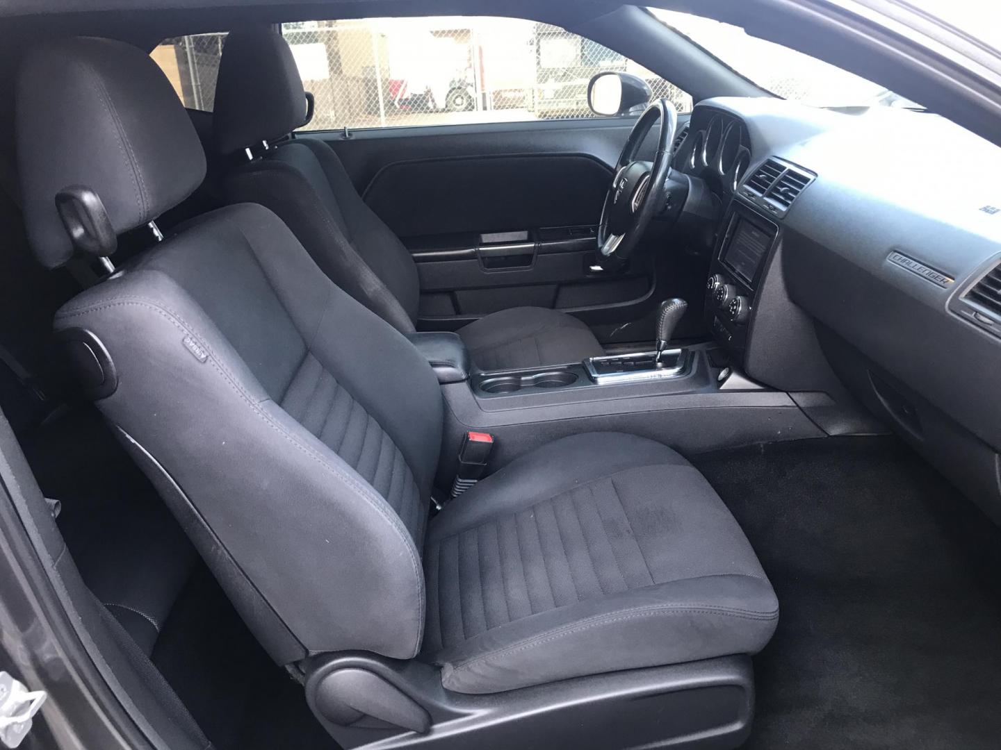 2014 gray /gray and black Dodge Challenger SXT (2C3CDYAG5EH) with an 3.6L V6 DOHC 24V engine, 5-Speed Automatic transmission, located at 323 E Dunlap Ave., Phoenix, AZ, 85020, (602) 331-9000, 33.567677, -112.069000 - 2014 DODGE CHALLENGER SXT ,.....A Must See!!... Automatic, 3.6L V6, Ice cold AC. The car is gorgeous inside and out. Power windows, Power door locks, Stereo/ CD Player, Beautiful Gray Exterior with gray leather seats in near good condition, Clean title , Runs and Drives Excellent. passed emissions. - Photo#8