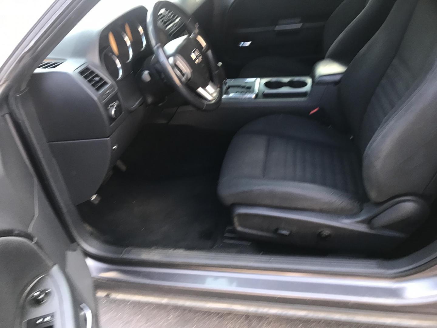 2014 gray /gray and black Dodge Challenger SXT (2C3CDYAG5EH) with an 3.6L V6 DOHC 24V engine, 5-Speed Automatic transmission, located at 323 E Dunlap Ave., Phoenix, AZ, 85020, (602) 331-9000, 33.567677, -112.069000 - 2014 DODGE CHALLENGER SXT ,.....A Must See!!... Automatic, 3.6L V6, Ice cold AC. The car is gorgeous inside and out. Power windows, Power door locks, Stereo/ CD Player, Beautiful Gray Exterior with gray leather seats in near good condition, Clean title , Runs and Drives Excellent. passed emissions. - Photo#11