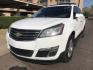 2017 WHITE /gray Chevrolet Traverse 1LT AWD (1GNKVGKD7HJ) with an 3.6L V6 DOHC 24V engine, 6A transmission, located at 323 E Dunlap Ave., Phoenix, AZ, 85020, (602) 331-9000, 33.567677, -112.069000 - Photo#0