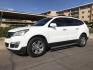 2017 WHITE /gray Chevrolet Traverse 1LT AWD (1GNKVGKD7HJ) with an 3.6L V6 DOHC 24V engine, 6A transmission, located at 323 E Dunlap Ave., Phoenix, AZ, 85020, (602) 331-9000, 33.567677, -112.069000 - Photo#2
