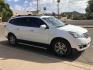 2017 WHITE /gray Chevrolet Traverse 1LT AWD (1GNKVGKD7HJ) with an 3.6L V6 DOHC 24V engine, 6A transmission, located at 323 E Dunlap Ave., Phoenix, AZ, 85020, (602) 331-9000, 33.567677, -112.069000 - Photo#6