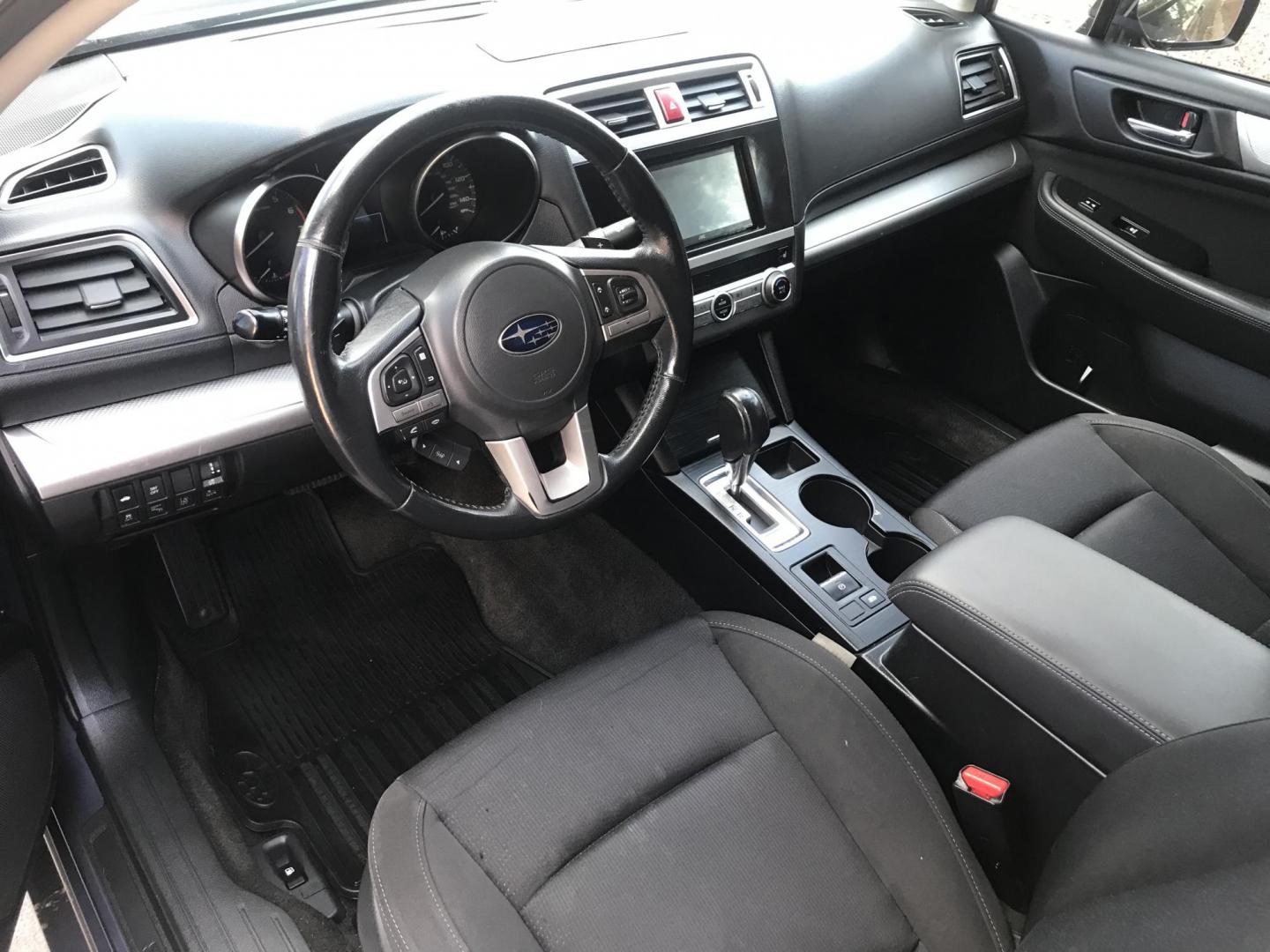 2015 BLUE /gray Subaru Legacy 2.5i Premium (4S3BNAH6XF3) with an 2.5L H4 SOHC 16V engine, 6-Speed Automatic transmission, located at 323 E Dunlap Ave., Phoenix, AZ, 85020, (602) 331-9000, 33.567677, -112.069000 - Photo#13