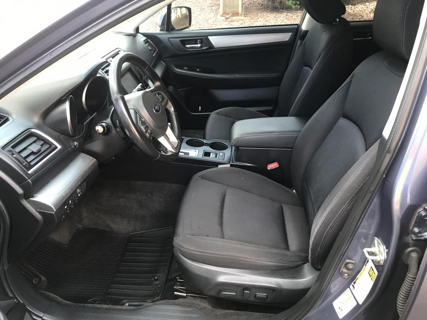2015 BLUE /gray Subaru Legacy 2.5i Premium (4S3BNAH6XF3) with an 2.5L H4 SOHC 16V engine, 6-Speed Automatic transmission, located at 323 E Dunlap Ave., Phoenix, AZ, 85020, (602) 331-9000, 33.567677, -112.069000 - Photo#14
