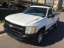 2010 WHITE /gray Chevrolet Silverado 1500 Work Truck 2WD (1GCPCPEX2AZ) with an 4.3L V6 OHV 12V engine, 4-Speed Automatic transmission, located at 323 E Dunlap Ave., Phoenix, AZ, 85020, (602) 331-9000, 33.567677, -112.069000 - Photo#1