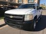 2010 WHITE /gray Chevrolet Silverado 1500 Work Truck 2WD (1GCPCPEX2AZ) with an 4.3L V6 OHV 12V engine, 4-Speed Automatic transmission, located at 323 E Dunlap Ave., Phoenix, AZ, 85020, (602) 331-9000, 33.567677, -112.069000 - Photo#0