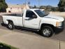 2010 WHITE /gray Chevrolet Silverado 1500 Work Truck 2WD (1GCPCPEX2AZ) with an 4.3L V6 OHV 12V engine, 4-Speed Automatic transmission, located at 323 E Dunlap Ave., Phoenix, AZ, 85020, (602) 331-9000, 33.567677, -112.069000 - Photo#6