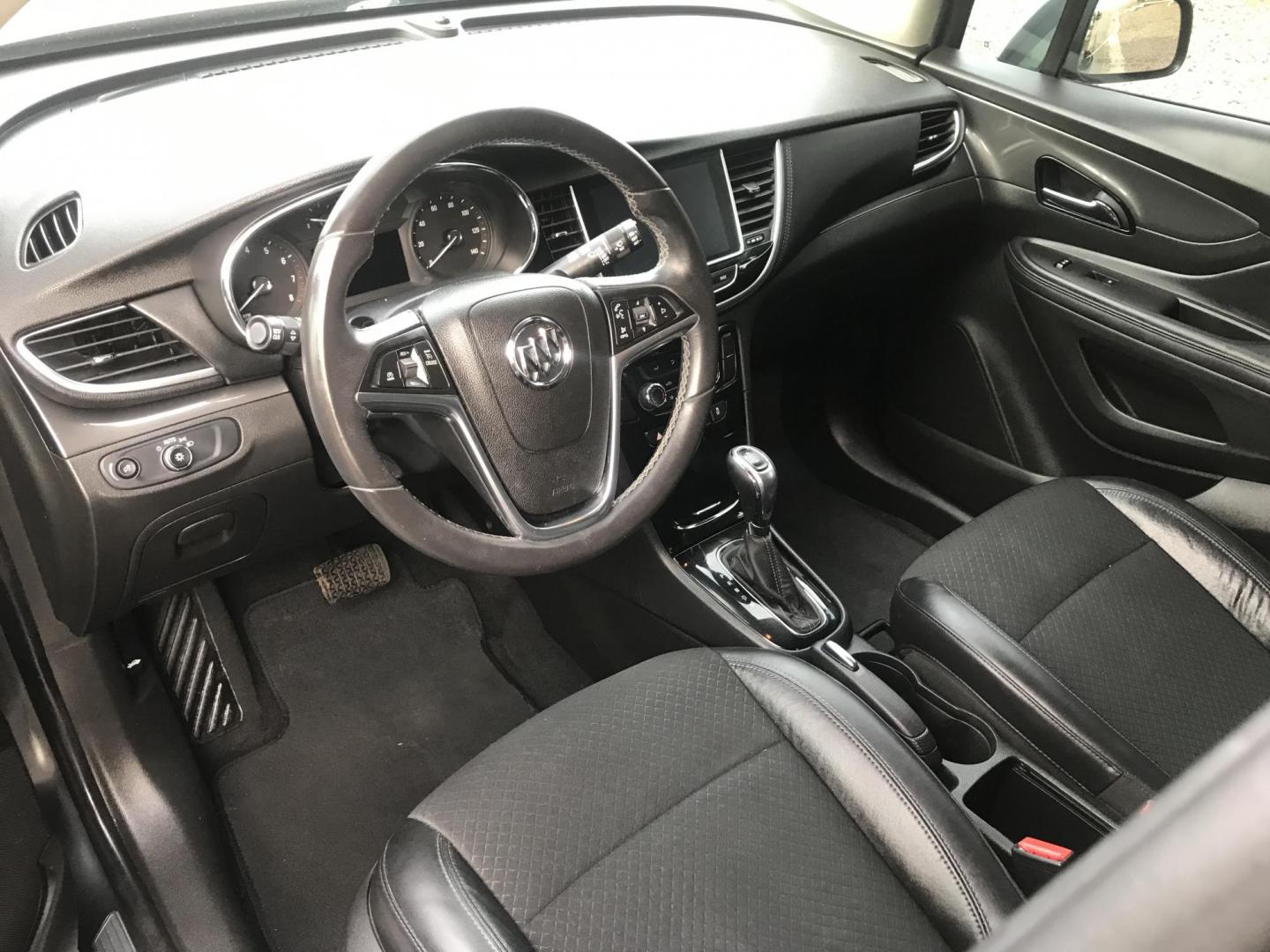 2017 gray /gray and black Buick Encore Preferred FWD (KL4CJASBXHB) with an 1.4L L4 DOHC 16V TURBO engine, 6A transmission, located at 323 E Dunlap Ave., Phoenix, AZ, 85020, (602) 331-9000, 33.567677, -112.069000 - 2017 BUICK ENCORE SUV ........ Automatic, 1.4T Engine, with LOW 125k miles, Cold AC. Power Options, Premium Sound Stereo/ CD Player, Beautiful Gray Exterior with black leather seats, Backup Camera, Alloy Wheels, Clean title , Runs and Drives great . passed emissions. Priced to sell @ $7000 CASH PRIC - Photo#12