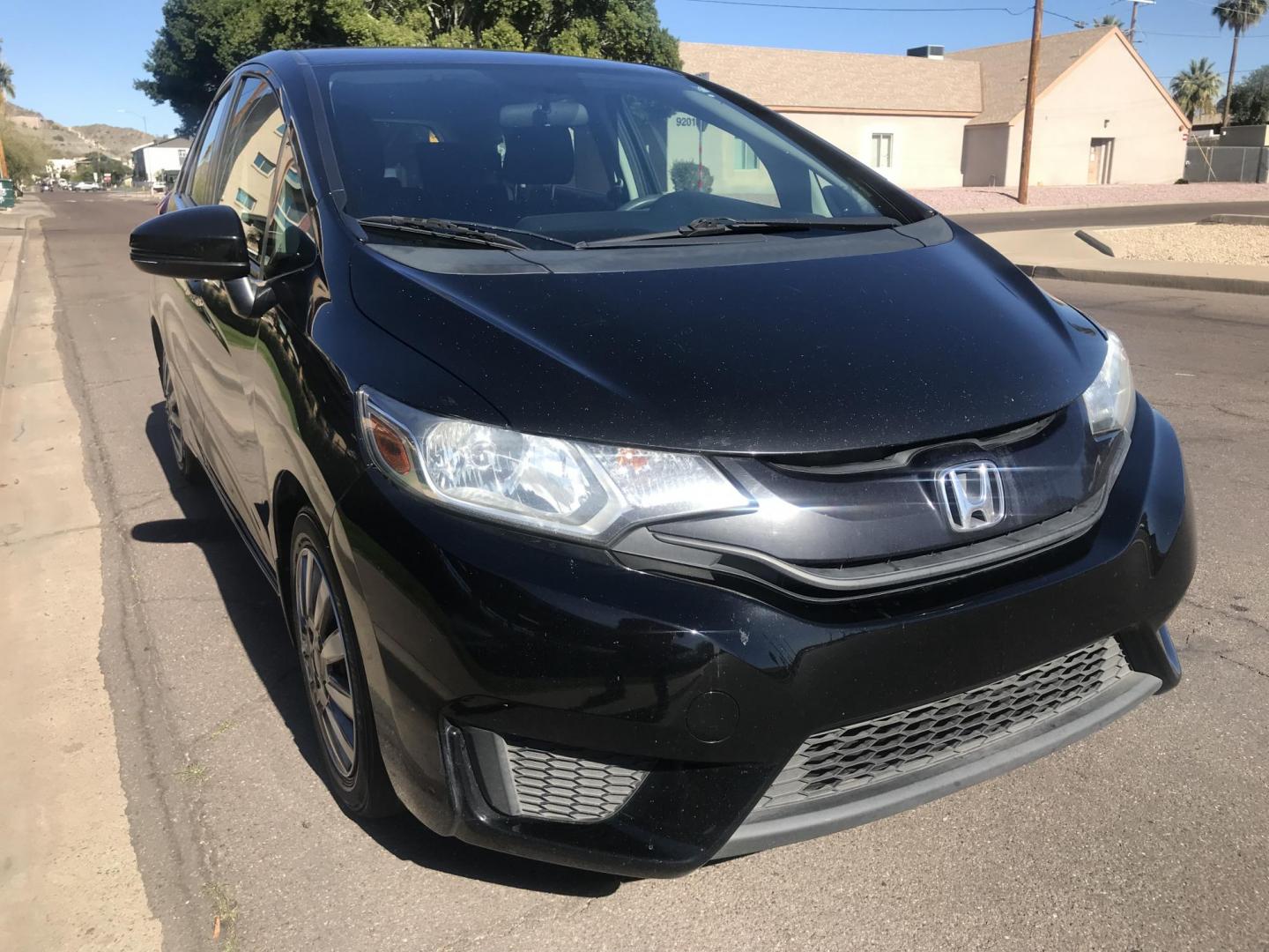 2015 black /gray Honda Fit LX CVT (3HGGK5H51FM) with an 1.5L L4 SOHC 16V engine, Continuously Variable Transmission transmission, located at 323 E Dunlap Ave., Phoenix, AZ, 85020, (602) 331-9000, 33.567677, -112.069000 - 2015 HONDA FIT ,.......Automatic, 1.5L, Cold A/C, Power Options, Black and gray interior cloth seats, Backup camera, This suv is super economical , Incredible gas mileage! Arizona title , Runs and Drives Excellent.....passed emissions.....Call or text Dave 602-331-9000 thanks for looking, talk to yo - Photo#4