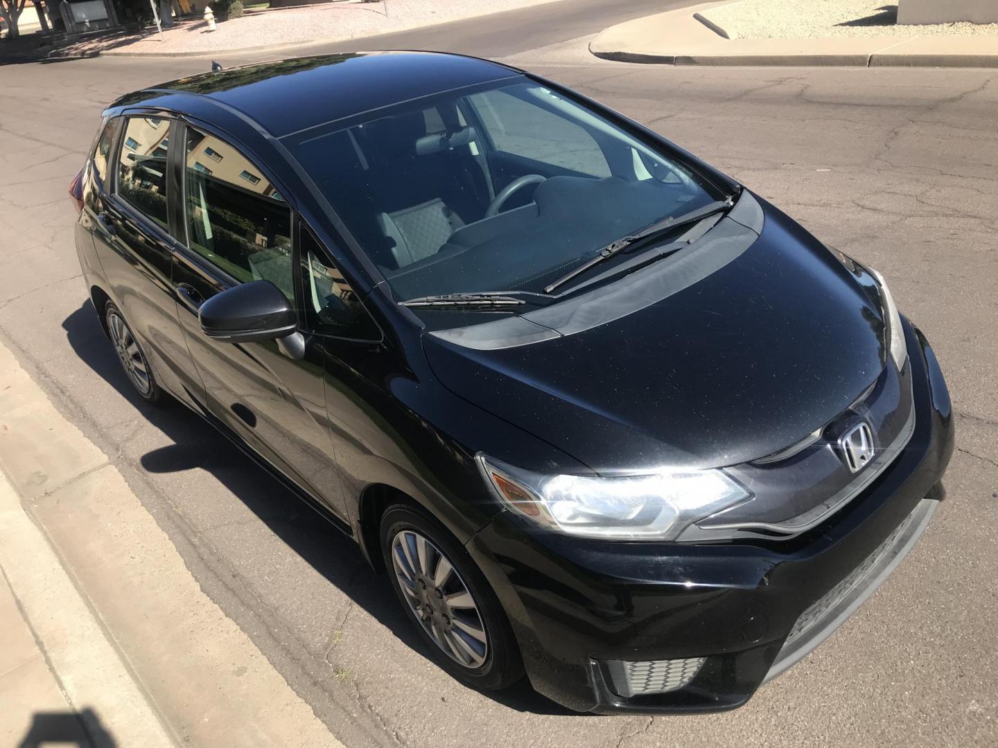 2015 black /gray Honda Fit LX CVT (3HGGK5H51FM) with an 1.5L L4 SOHC 16V engine, Continuously Variable Transmission transmission, located at 323 E Dunlap Ave., Phoenix, AZ, 85020, (602) 331-9000, 33.567677, -112.069000 - 2015 HONDA FIT ,.......Automatic, 1.5L, Cold A/C, Power Options, Black and gray interior cloth seats, Backup camera, This suv is super economical , Incredible gas mileage! Arizona title , Runs and Drives Excellent.....passed emissions.....Call or text Dave 602-331-9000 thanks for looking, talk to yo - Photo#5