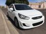 2013 WHITE /tan Hyundai Accent GLS 4-Door (KMHCT4AE7DU) with an 1.6L L4 DOHC 16V engine, located at 323 E Dunlap Ave., Phoenix, AZ, 85020, (602) 331-9000, 33.567677, -112.069000 - 2013 Hyundai Accent GLS , Automatic, 1.6L , 4cyl. Super Economical ............ Low 120k miles, .... A Must See!! ....... Ice cold AC...... The car is gorgeous inside and out. Power windows, Power door locks, Premium Stereo/CD Player, Beautiful White and black interior with tan cloth seats, Clean Ar - Photo#4