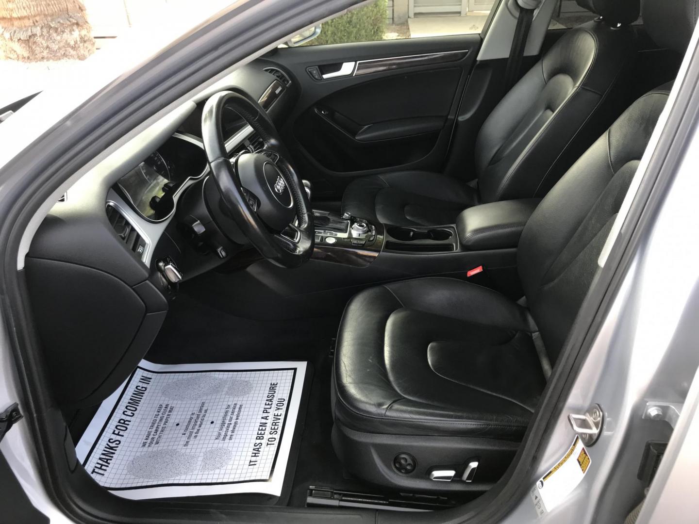 2015 silver /black Audi A4 2.0T Premium Sedan quattro Manual (WAUFFAFL2FN) with an 2.0L L4 DOHC 16V TURBO engine, 6-Speed Manual transmission, located at 323 E Dunlap Ave., Phoenix, AZ, 85020, (602) 331-9000, 33.567677, -112.069000 - Luxury 2015 AUDI A4 QUATTRO AWD ..... A MUST SEE !!!! ........ Automatic, 2.0L Turbo Charged Engine, 143k miles, Cold AC. Loaded with Power Options, Premium Sound Stereo/ CD Player, Beautiful Silver Exterior with black leather seats, Backup Camera, Sunroof, Alloy Wheels, Good Tires, Clean title , Ru - Photo#13
