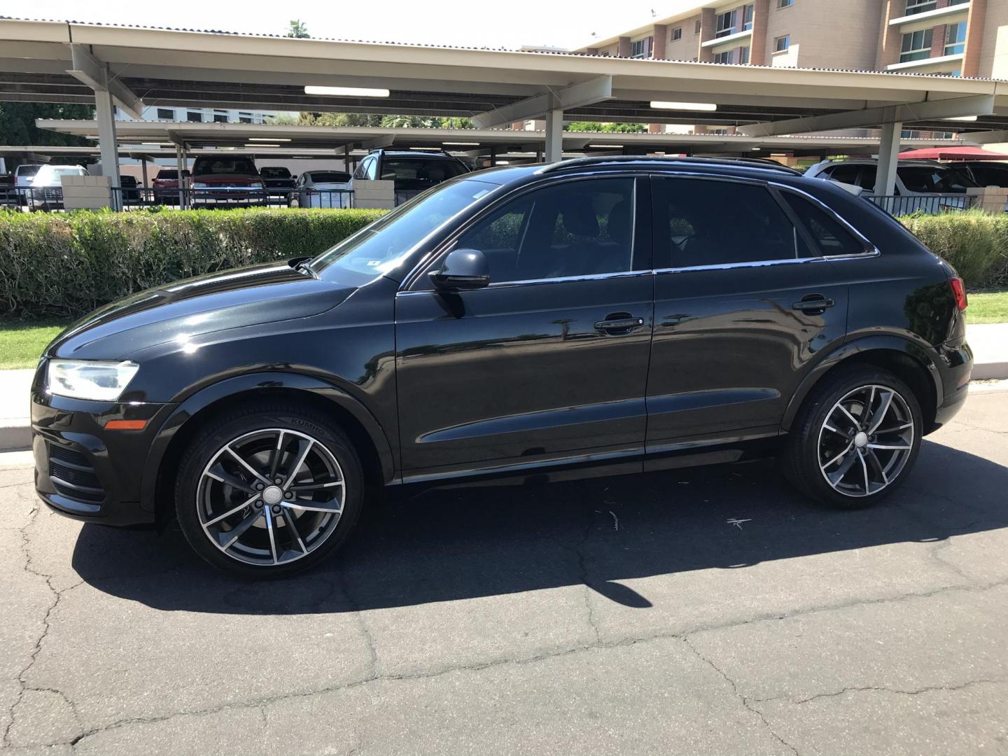 2017 BLACK /black Audi Q3 Premium Plus (WA1HCCFS3HR) with an 2.0L L4 DOHC 24V engine, 6A transmission, located at 323 E Dunlap Ave., Phoenix, AZ, 85020, (602) 331-9000, 33.567677, -112.069000 - 2017 AUDI Q3 Premium Plus SUV ...... A Must See!!..... Automatic, 2.0L, Great Performance, Cold cold AC. Loaded with Power Options, Backup Camera, Panorama Sunroof, Clean Arizona title , Runs and Drives Excellent. Great Family SUV, passed emissions. Call or text Dave 602-331-9000 thanks for look - Photo#2