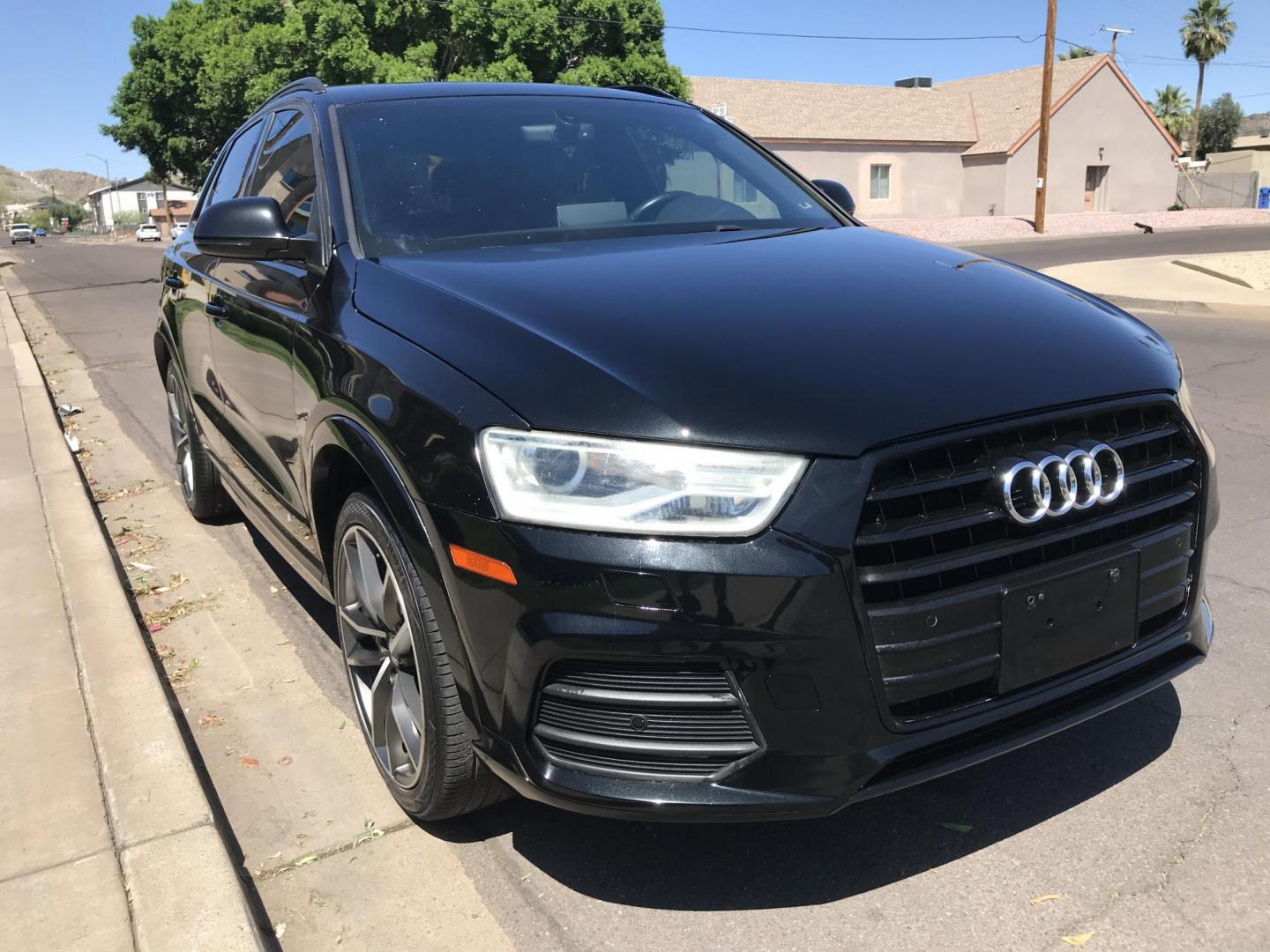 2017 BLACK /black Audi Q3 Premium Plus (WA1HCCFS3HR) with an 2.0L L4 DOHC 24V engine, 6A transmission, located at 323 E Dunlap Ave., Phoenix, AZ, 85020, (602) 331-9000, 33.567677, -112.069000 - 2017 AUDI Q3 Premium Plus SUV ...... A Must See!!..... Automatic, 2.0L, Great Performance, Cold cold AC. Loaded with Power Options, Backup Camera, Panorama Sunroof, Clean Arizona title , Runs and Drives Excellent. Great Family SUV, passed emissions. Call or text Dave 602-331-9000 thanks for look - Photo#4