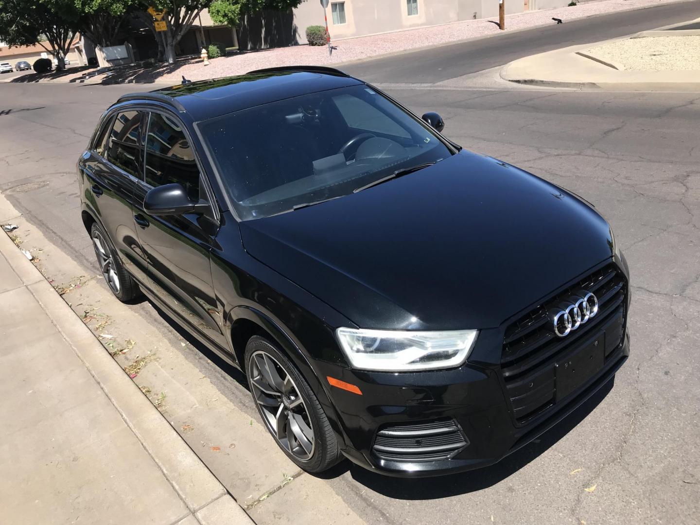 2017 BLACK /black Audi Q3 Premium Plus (WA1HCCFS3HR) with an 2.0L L4 DOHC 24V engine, 6A transmission, located at 323 E Dunlap Ave., Phoenix, AZ, 85020, (602) 331-9000, 33.567677, -112.069000 - 2017 AUDI Q3 Premium Plus SUV ...... A Must See!!..... Automatic, 2.0L, Great Performance, Cold cold AC. Loaded with Power Options, Backup Camera, Panorama Sunroof, Clean Arizona title , Runs and Drives Excellent. Great Family SUV, passed emissions. Call or text Dave 602-331-9000 thanks for look - Photo#5