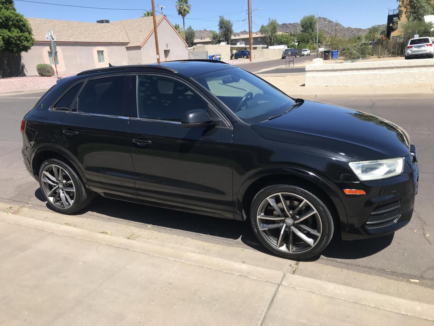 2017 BLACK /black Audi Q3 Premium Plus (WA1HCCFS3HR) with an 2.0L L4 DOHC 24V engine, 6A transmission, located at 323 E Dunlap Ave., Phoenix, AZ, 85020, (602) 331-9000, 33.567677, -112.069000 - 2017 AUDI Q3 Premium Plus SUV ...... A Must See!!..... Automatic, 2.0L, Great Performance, Cold cold AC. Loaded with Power Options, Backup Camera, Panorama Sunroof, Clean Arizona title , Runs and Drives Excellent. Great Family SUV, passed emissions. Call or text Dave 602-331-9000 thanks for look - Photo#6