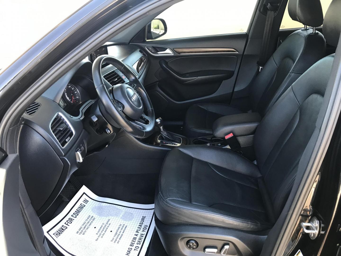 2017 BLACK /black Audi Q3 Premium Plus (WA1HCCFS3HR) with an 2.0L L4 DOHC 24V engine, 6A transmission, located at 323 E Dunlap Ave., Phoenix, AZ, 85020, (602) 331-9000, 33.567677, -112.069000 - 2017 AUDI Q3 Premium Plus SUV ...... A Must See!!..... Automatic, 2.0L, Great Performance, Cold cold AC. Loaded with Power Options, Backup Camera, Panorama Sunroof, Clean Arizona title , Runs and Drives Excellent. Great Family SUV, passed emissions. Call or text Dave 602-331-9000 thanks for look - Photo#13