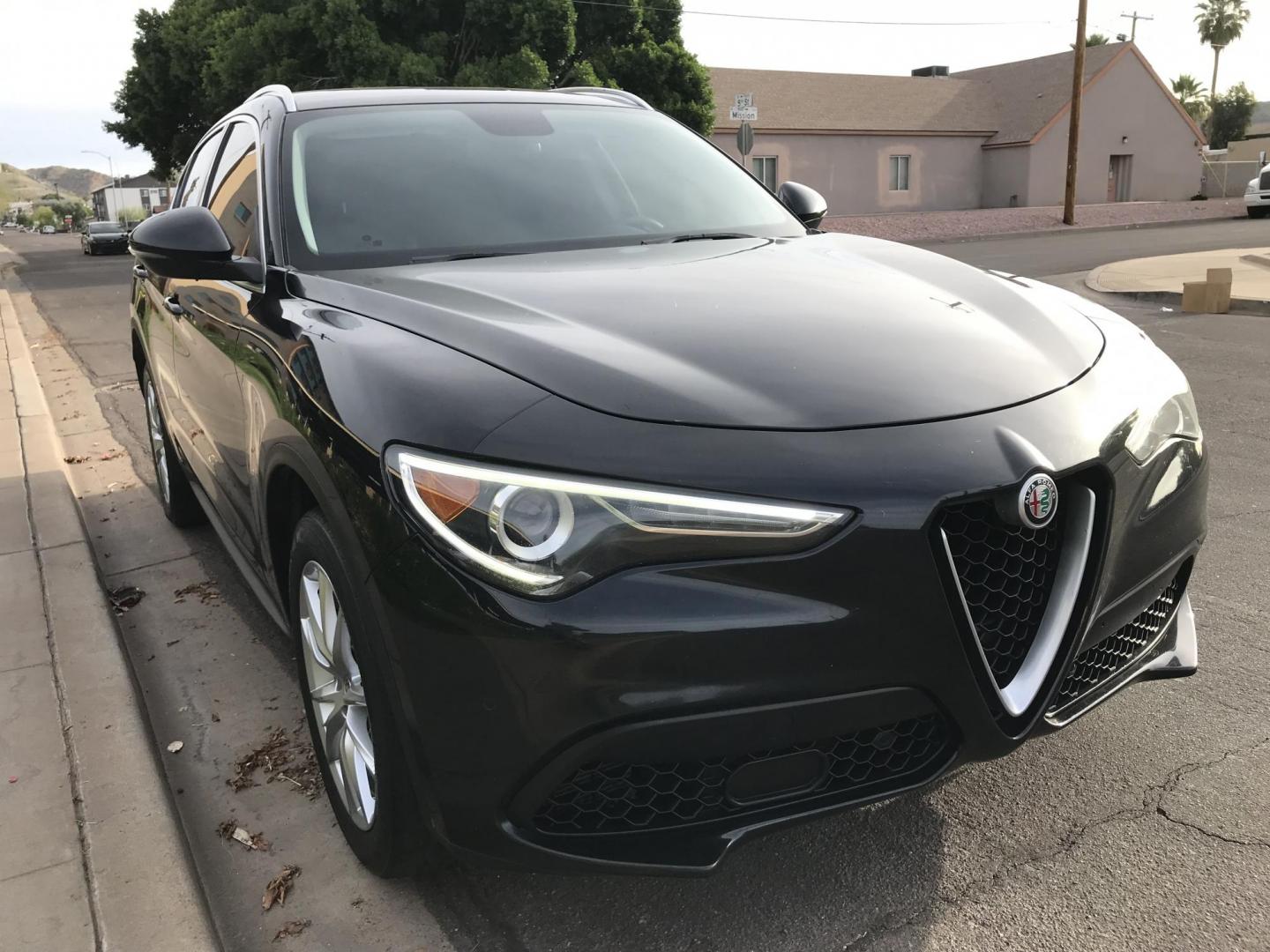 2018 BLACK /black Alfa Romeo Stelvio Ti (ZASFAKBN3J7) with an 2.0L L4 DOHC 16V engine, 8A transmission, located at 323 E Dunlap Ave., Phoenix, AZ, 85020, (602) 331-9000, 33.567677, -112.069000 - 2018 ALFA ROMEO STELVIO TI CROSSOVER SUV, 4WD AWD ...... 2.0L Automatic, Low mileage 110k .... A Must See!!..... LUXURY SUV, Cold cold AC. Loaded with Power Options, Beautiful black leather seats, Back-up Camera, Clean Arizona title , Runs and Drives Excellent. Great Family SUV, passed emissions. - Photo#4