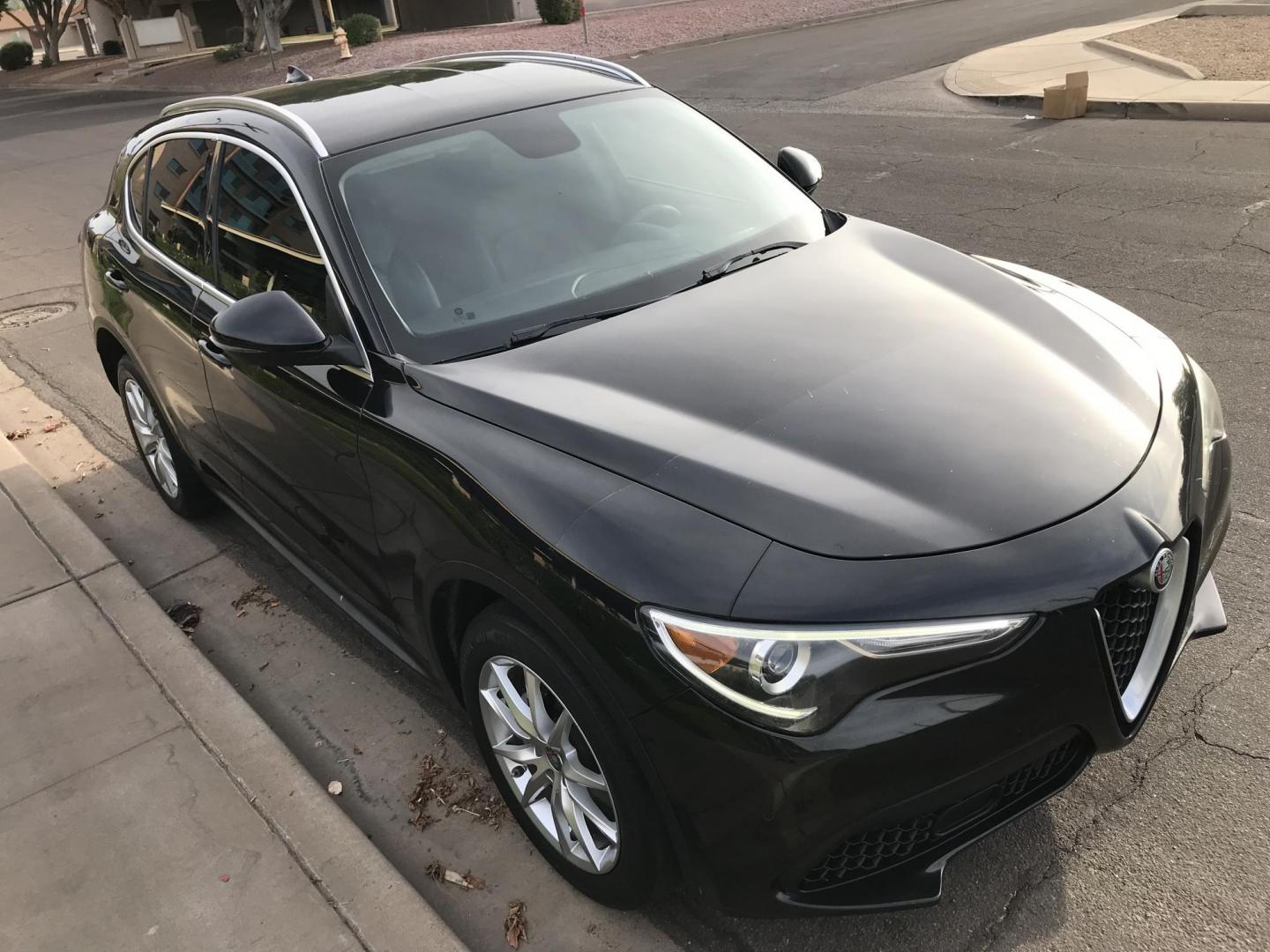 2018 BLACK /black Alfa Romeo Stelvio Ti (ZASFAKBN3J7) with an 2.0L L4 DOHC 16V engine, 8A transmission, located at 323 E Dunlap Ave., Phoenix, AZ, 85020, (602) 331-9000, 33.567677, -112.069000 - 2018 ALFA ROMEO STELVIO TI CROSSOVER SUV, 4WD AWD ...... 2.0L Automatic, Low mileage 110k .... A Must See!!..... LUXURY SUV, Cold cold AC. Loaded with Power Options, Beautiful black leather seats, Back-up Camera, Clean Arizona title , Runs and Drives Excellent. Great Family SUV, passed emissions. - Photo#5