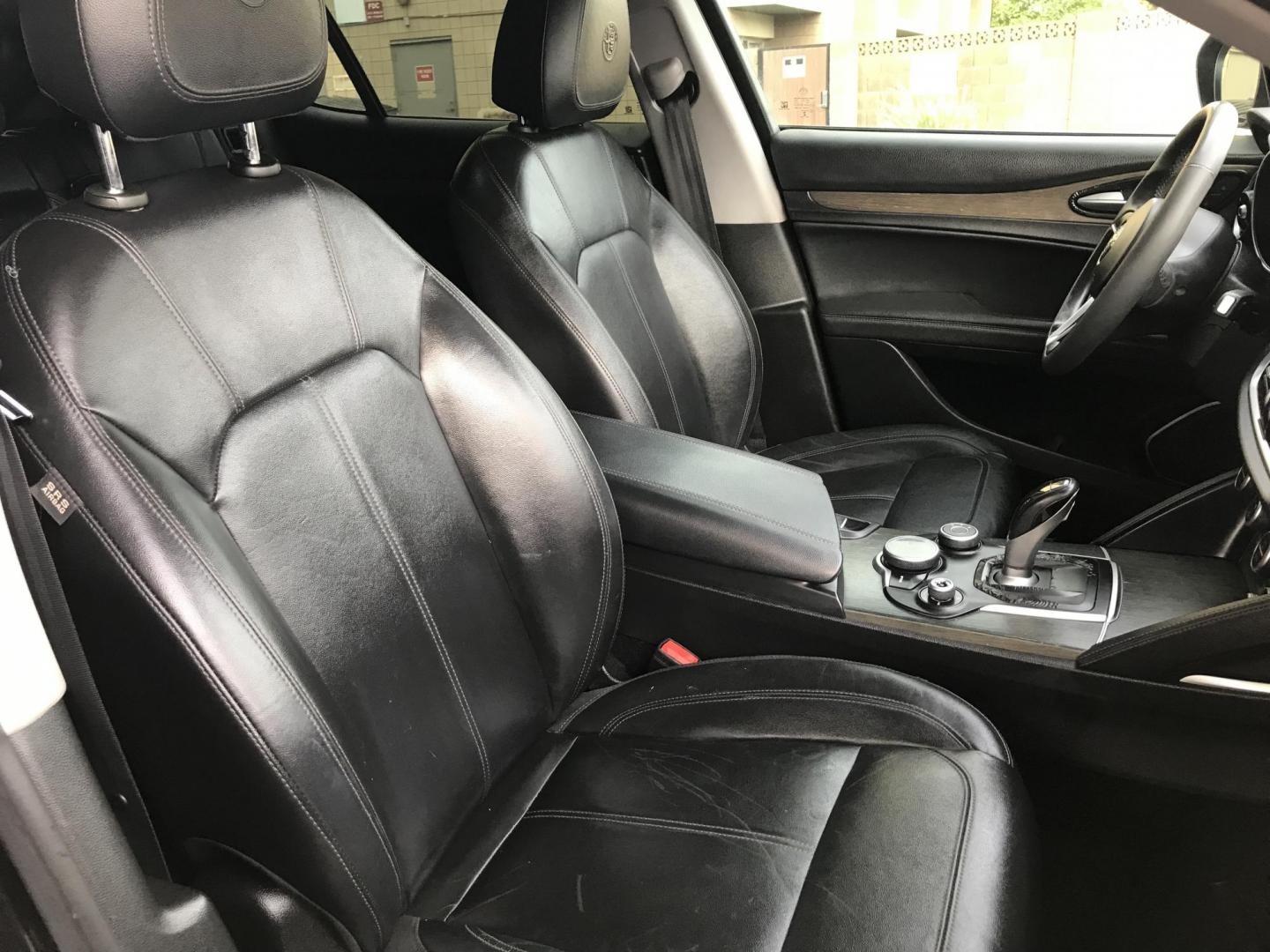 2018 BLACK /black Alfa Romeo Stelvio Ti (ZASFAKBN3J7) with an 2.0L L4 DOHC 16V engine, 8A transmission, located at 323 E Dunlap Ave., Phoenix, AZ, 85020, (602) 331-9000, 33.567677, -112.069000 - 2018 ALFA ROMEO STELVIO TI CROSSOVER SUV, 4WD AWD ...... 2.0L Automatic, Low mileage 110k .... A Must See!!..... LUXURY SUV, Cold cold AC. Loaded with Power Options, Beautiful black leather seats, Back-up Camera, Clean Arizona title , Runs and Drives Excellent. Great Family SUV, passed emissions. - Photo#8