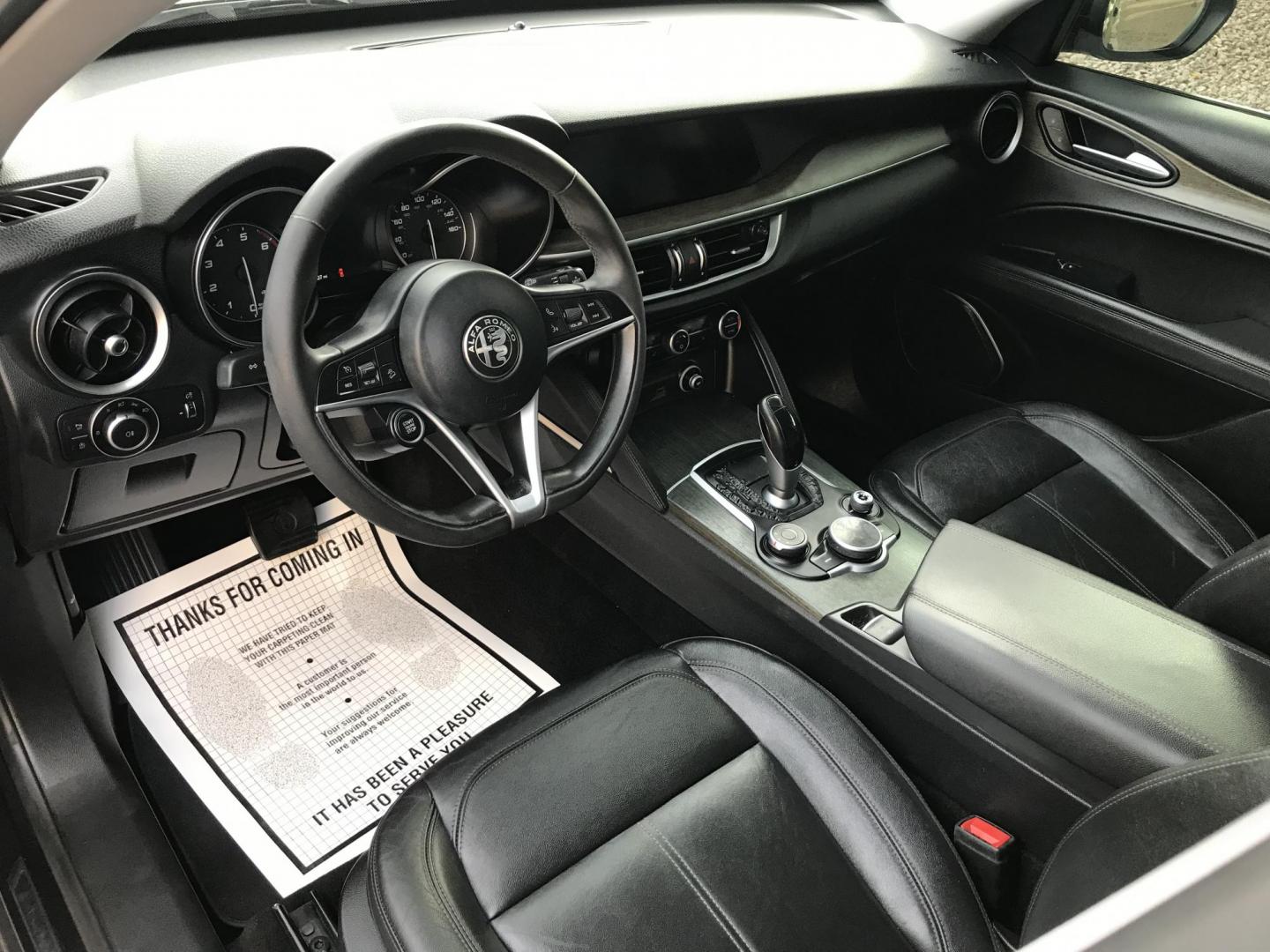 2018 BLACK /black Alfa Romeo Stelvio Ti (ZASFAKBN3J7) with an 2.0L L4 DOHC 16V engine, 8A transmission, located at 323 E Dunlap Ave., Phoenix, AZ, 85020, (602) 331-9000, 33.567677, -112.069000 - 2018 ALFA ROMEO STELVIO TI CROSSOVER SUV, 4WD AWD ...... 2.0L Automatic, Low mileage 110k .... A Must See!!..... LUXURY SUV, Cold cold AC. Loaded with Power Options, Beautiful black leather seats, Back-up Camera, Clean Arizona title , Runs and Drives Excellent. Great Family SUV, passed emissions. - Photo#11